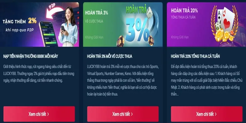 Thưởng nạp tiền hàng ngày/tuần